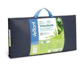 VISCOLUX polštář z viskoelastické pěny, potah bambus